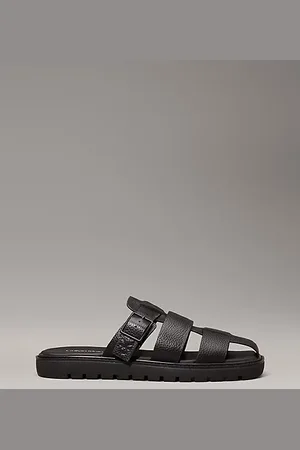 Calvin Klein Sandalias de pescador de piel