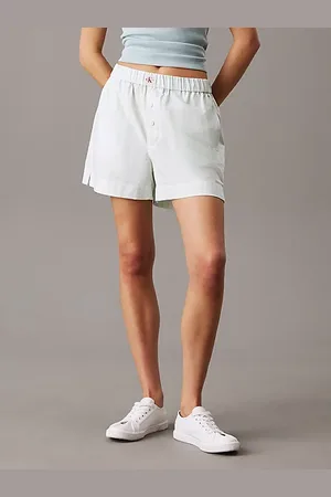 Calvin Klein Shorts tipo bóxer de popelín de algodón
