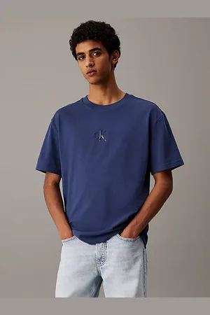 Calvin Klein Camiseta holgada con logo y brillo