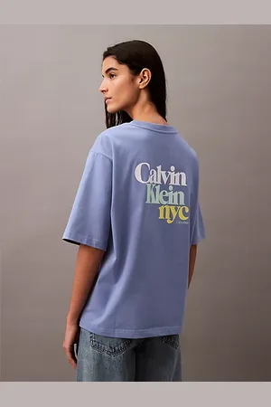 Calvin Klein Camiseta holgada con logo en la parte trasera