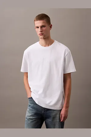 Calvin Klein Camiseta holgada con logo y brillo