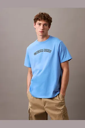 Calvin Klein Camiseta con logo curvo