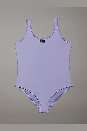 Calvin Klein Bañador para niña - CK Monogram