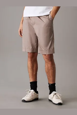 Calvin Klein Pantalones cortos de popelín elástico