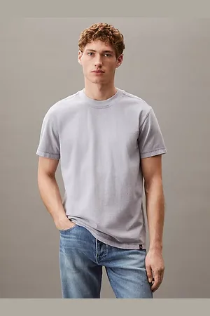 Calvin Klein Camiseta de algodón lavado