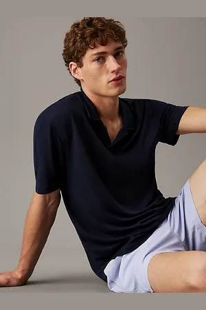 Calvin Klein Polo de playa de punto suave