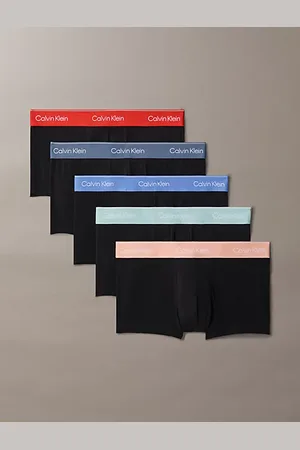 Calvin Klein Pack de 5 bóxers ajustados de tiro bajo - Icon Cotton Stretch