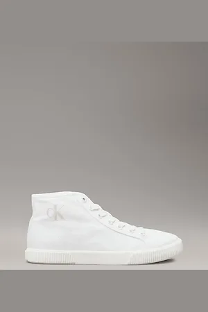 Calvin Klein Zapatillas altas de lona de perfil bajo