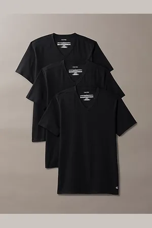 Calvin Klein Pack de 3 camisetas de estar por casa de pico