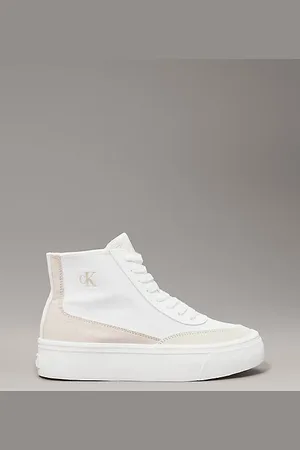 Calvin Klein Zapatillas altas de lona con plataforma