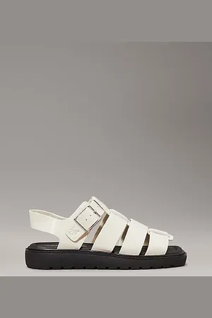 Calvin Klein Sandalias de pescador de piel