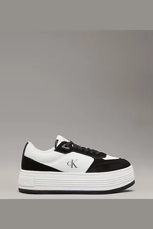 Calvin Klein Zapatillas de ante de plataforma