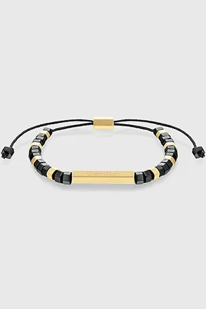 Calvin Klein Pulsera de cuentas ajustable