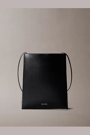Calvin Klein Bolso tote bandolera de piel