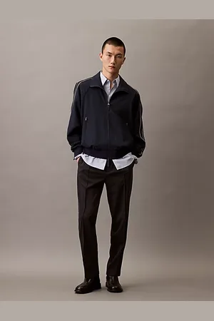 Calvin Klein Pantalón de gabardina de lana