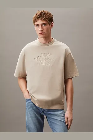 Calvin Klein Camisa holgada con monograma