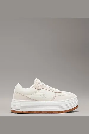 Calvin Klein Zapatillas de ante de plataforma