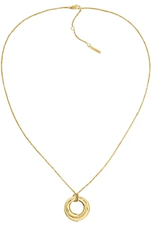 Calvin Klein Collar con colgante en forma de espiral