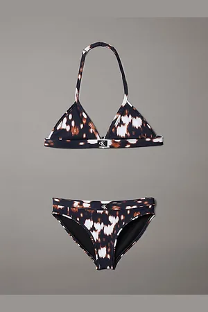 Calvin Klein Bikinis de triángulo para niña - CK Monogram