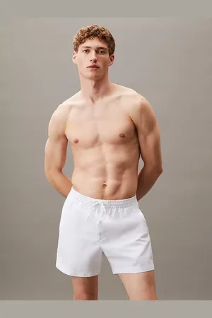 Calvin Klein Bañador de largo medio con cordón - Logo Tape