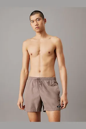 Calvin Klein Bañador de largo medio con cordón - CK Essentials