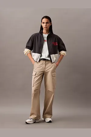 Calvin Klein Camiseta con logo aterciopelado