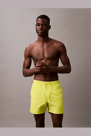 Calvin Klein Bañador de largo medio con cordón - Logo Tape