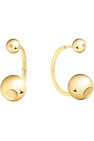 Calvin Klein Pendientes colgantes de acero bañado en