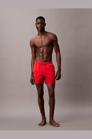 Calvin Klein Bañador de largo medio con cordón - CK Soft Nylon