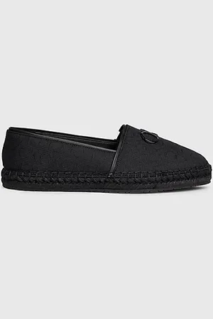 Calvin Klein Alpargatas jacquard con logo