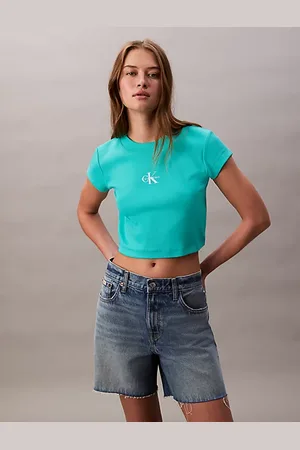 Calvin Klein Camiseta slim con monograma