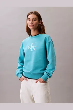 Calvin Klein Sudadera holgada con monograma logo