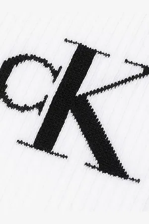 Calvin Klein Pack de 4 pares de calcetines de deporte de algodón peinado suave con logo