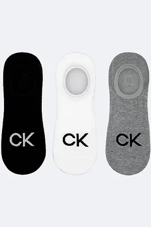 Calvin Klein Pack de 3 pares de calcetines de algodón peinado suave