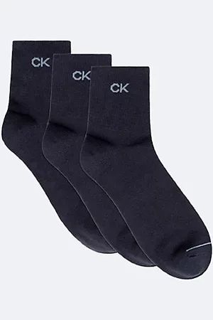 Calvin Klein Pack de 3 calcetines de algodón peinado suave