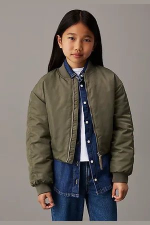 Calvin Klein Cazadora bomber boxy de satén