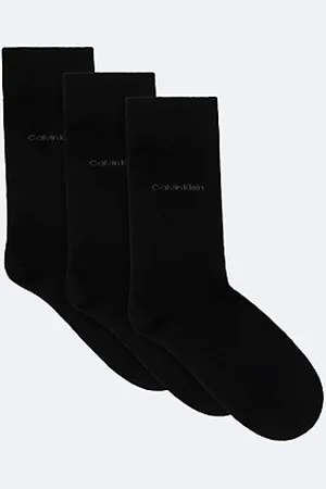 Calvin Klein Pack de 3 calcetines de algodón peinado suave