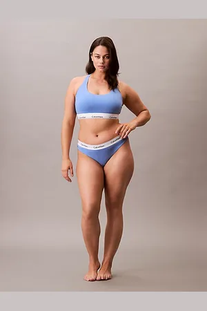 Calvin Klein Tanga de talla grande - Icon Cotton Modal