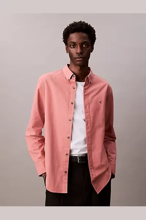 Calvin Klein Camisa clásica de algodón Oxford