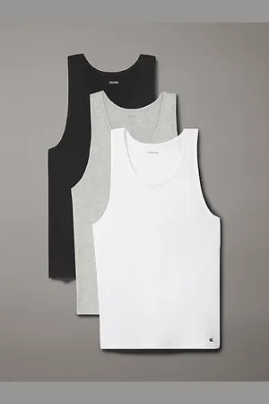 Calvin Klein Pack de 3 camisetas de tirantes de estar por casa