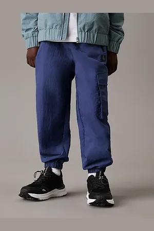 Calvin Klein Pantalón deportivo de nailon arrugado