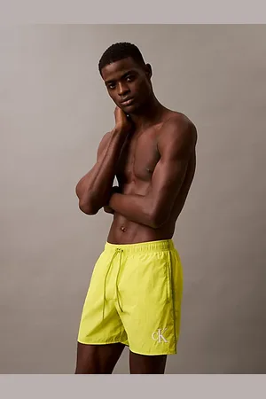 Calvin Klein Bañador de largo medio con cordón - CK Monogram