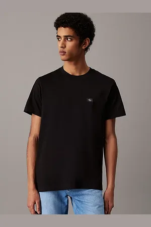 Calvin Klein Camiseta de algodón con insignia
