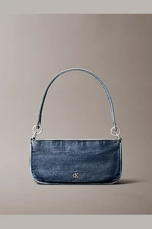 Calvin Klein Bolso pequeño de hombro denim