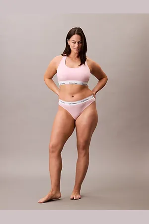 Calvin Klein Tanga de talla grande - Icon Cotton Modal