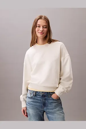 Calvin Klein Sudadera de felpa de algodón
