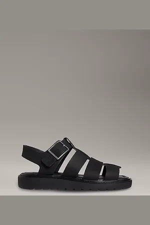 Calvin Klein Sandalias de pescador de piel