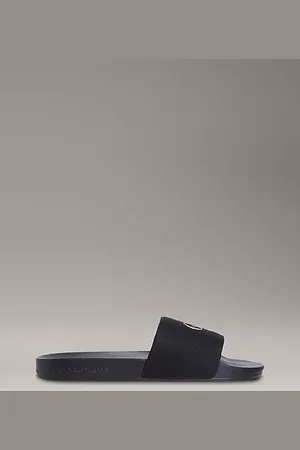 Calvin Klein Chanclas de lona con logo
