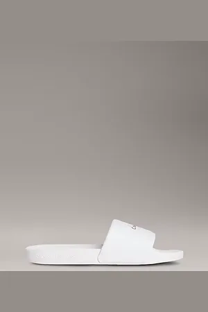 Calvin Klein Chanclas de lona con logo