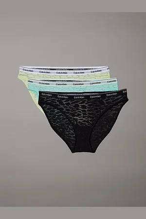 Calvin Klein Paquete de 3 braguitas clásicas de encaje